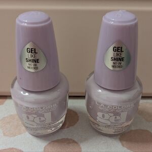 2 Pack - L.A. Colors Color Craze Gel Polish in Sugar Poppy